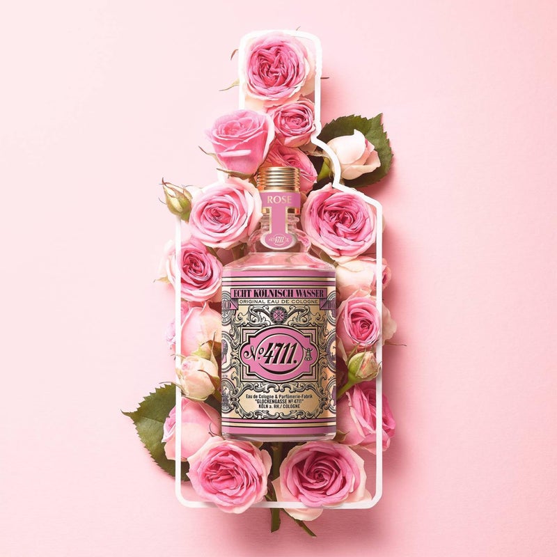 4711 Floral Collection Rose by Muelhens for Women - 3.4 oz EDC Spray - Image 4